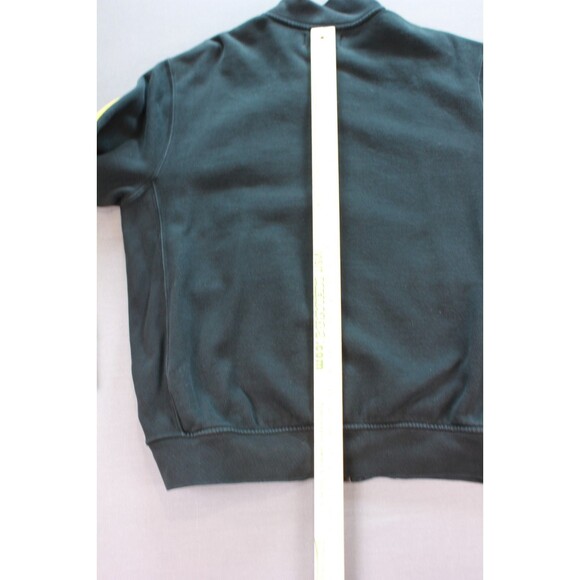 Polo Ralph Lauren Full Zip Sweatshirt Mens Black yellow Striped Pockets SZ XL - Picture 6 of 11